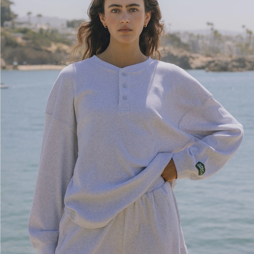 ISO Daily Drill Oversized Thermal Henley